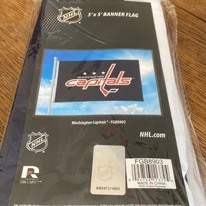 NHL Washington Capitals 3’ X 5’ Banner Flag